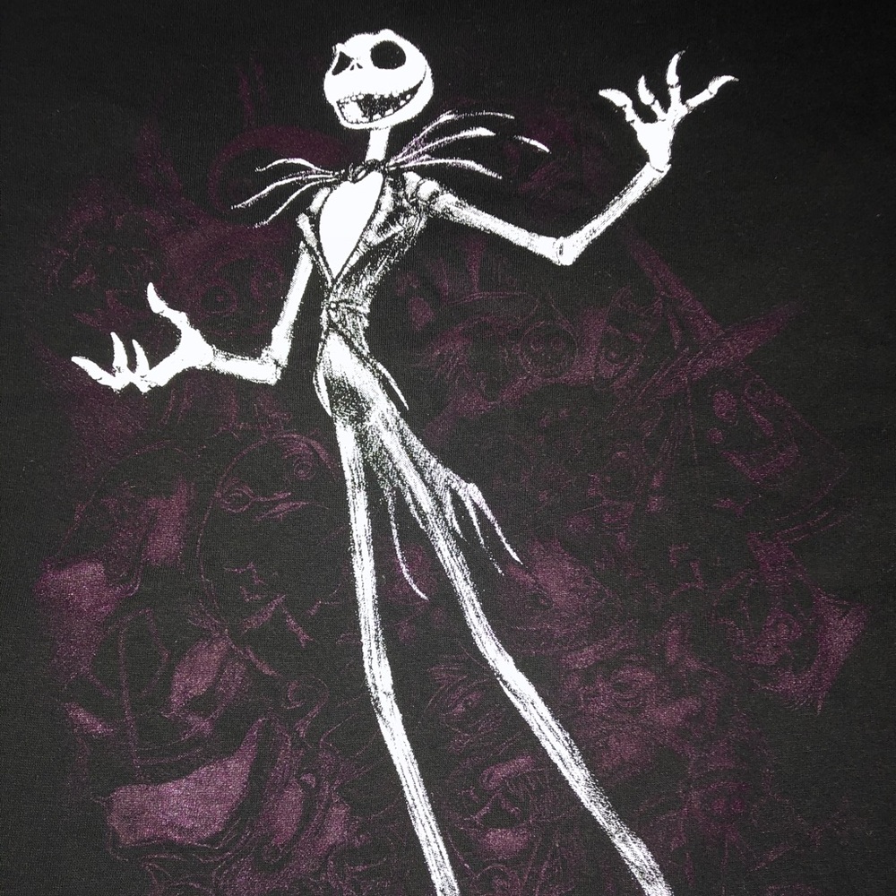 Jack Skellington black shirt